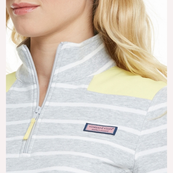 Vineyard Vines Womens Stripe Shep Pullover - Picture 3 of 15